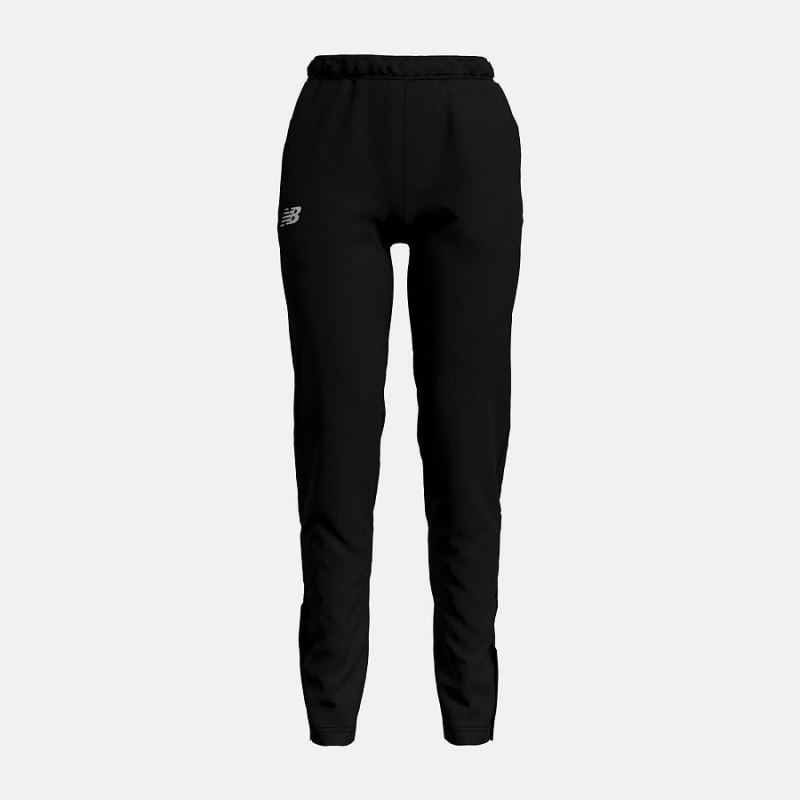 Pantalon New Balance Knit Slim(Boston College) Mujer Negras | EC 2124XF