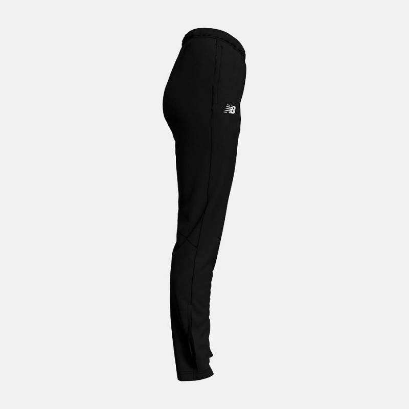 Pantalon New Balance Knit Slim(Boston College) Mujer Negras | EC 2124XF