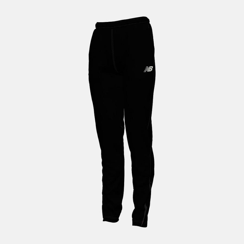 Pantalon New Balance Knit Slim Mujer Negras | EC 2123ZG