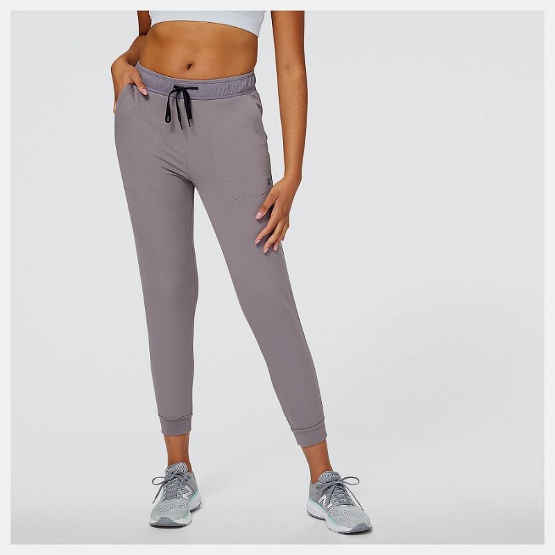 Pantalon New Balance Q Speed Mujer Gris | EC 2112OR