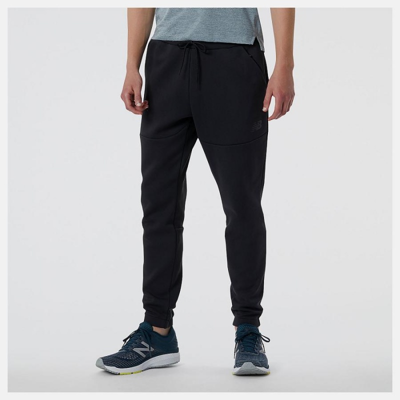 Pantalon New Balance R.W.Tech Fleece Hombre Negras | EC 1406TV