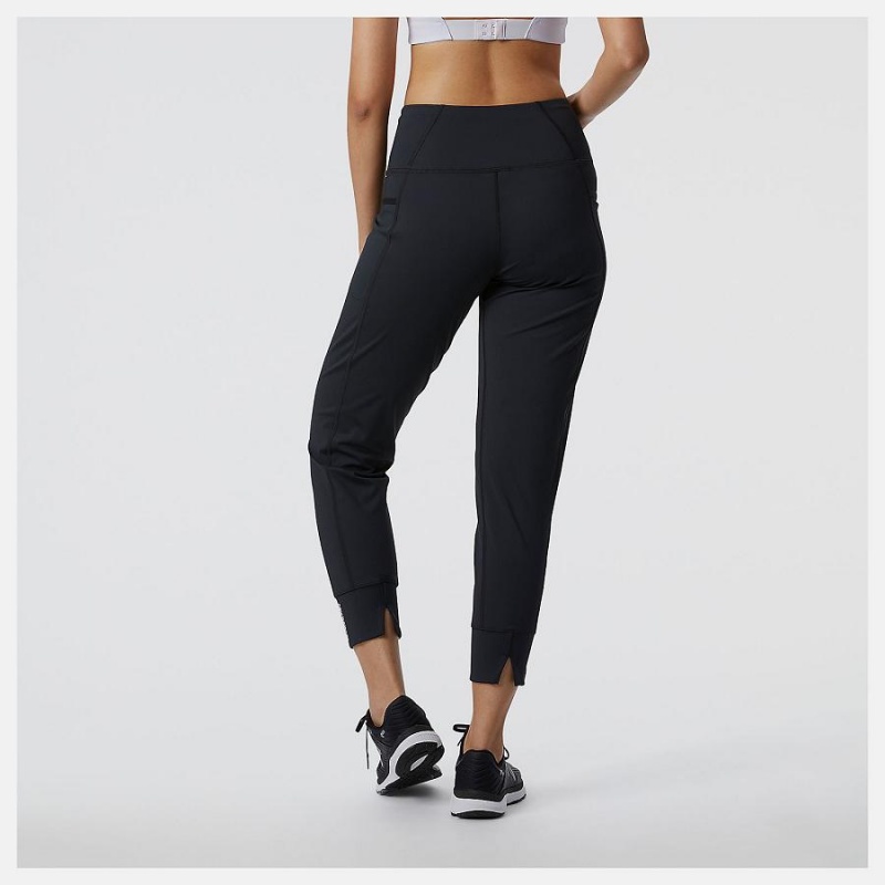Pantalon New Balance Shape Shield Mujer Negras | EC 2119HK