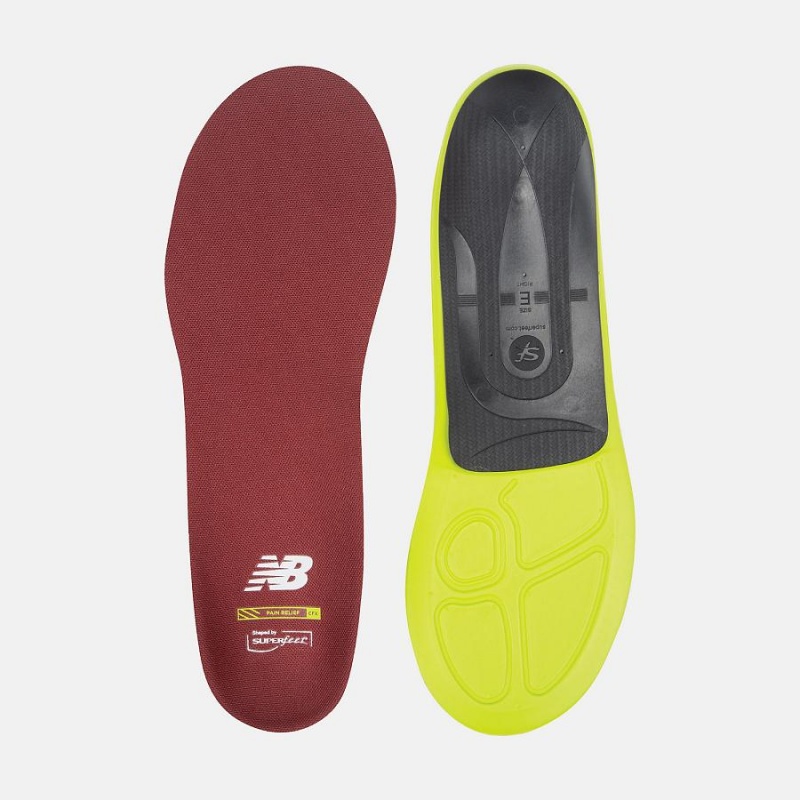 Plantillas New Balance Running Pain Relief CFX Mujer Rojas | EC 2019ZG