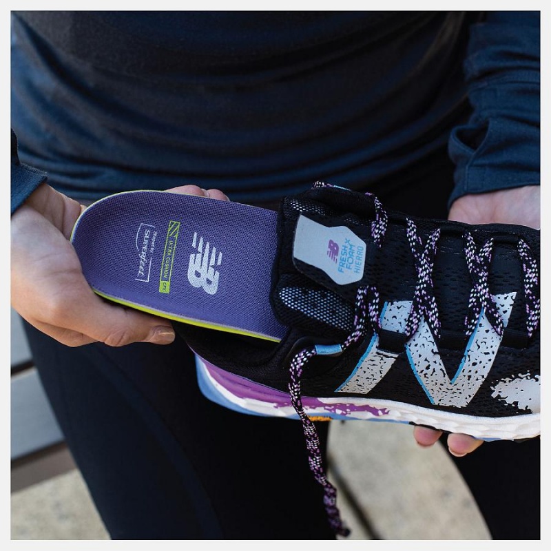 Plantillas New Balance Running Ultra Cushion CFX Mujer Moradas | EC 2021CE