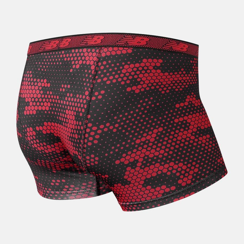 Ropa Interior New Balance Boys Performance Boxer Brief 4 Pack Niños Negras Rojas | EC 1032XF