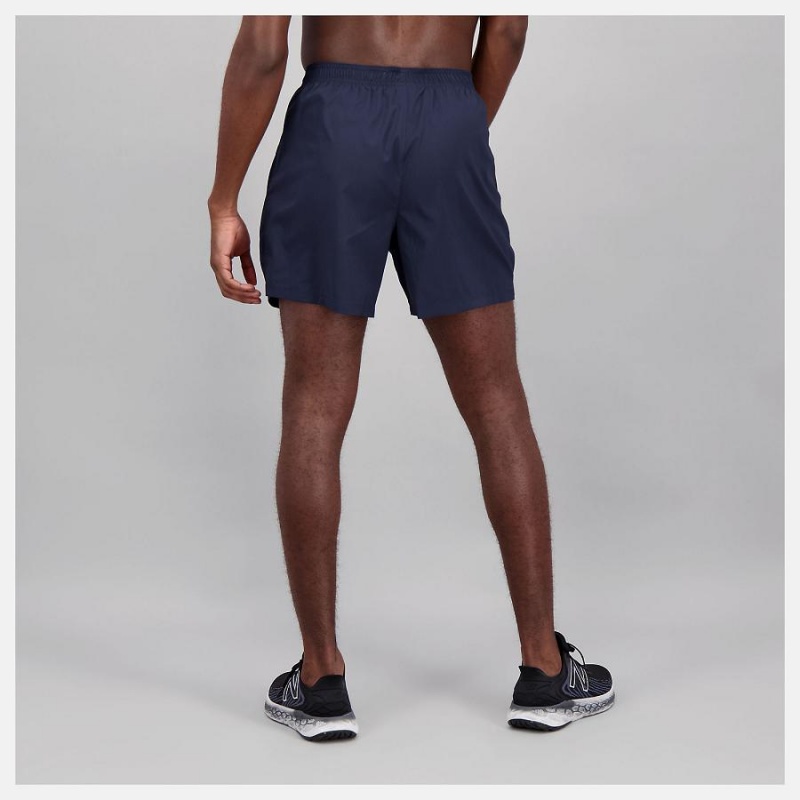 Short New Balance Accelerate 5 inch Hombre Negras | EC 1417HK