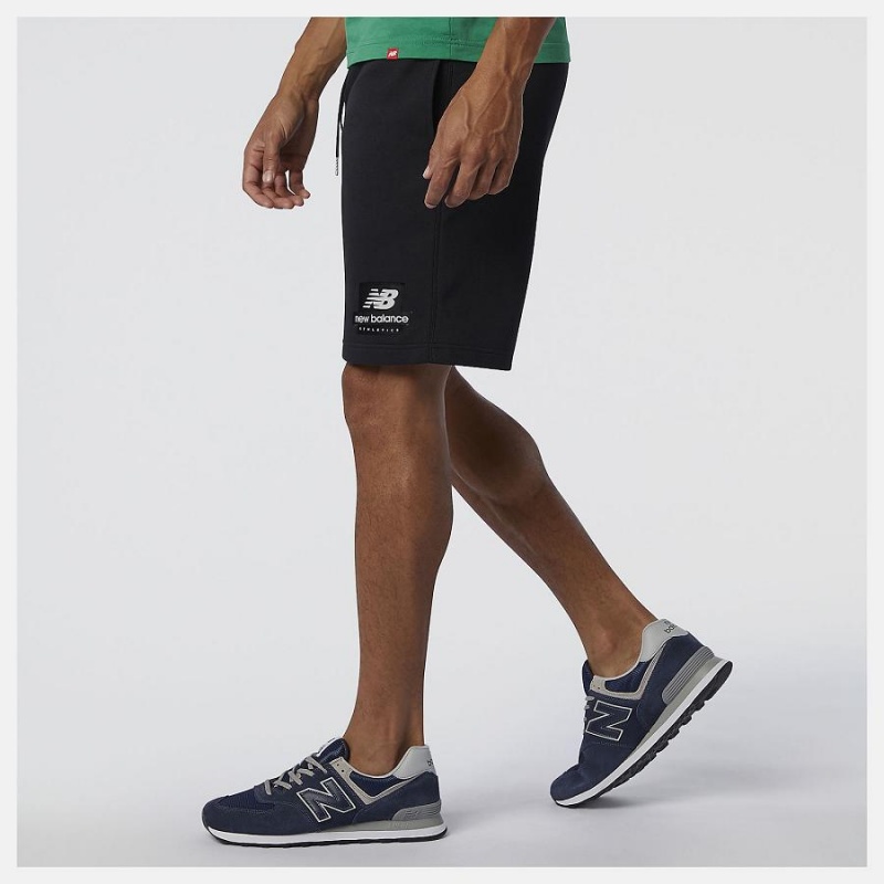 Short New Balance Renew Askew Hombre Negras | EC 1453MA