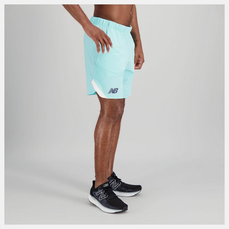 Short New Balance Tournament 9 In Hombre Azules Claro | EC 1460UT