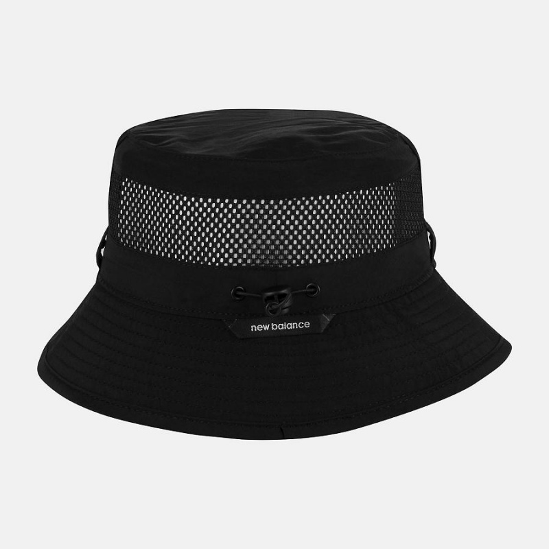 Sombreros New Balance Lifestyle Bucket Mujer Negras | EC 1979YU