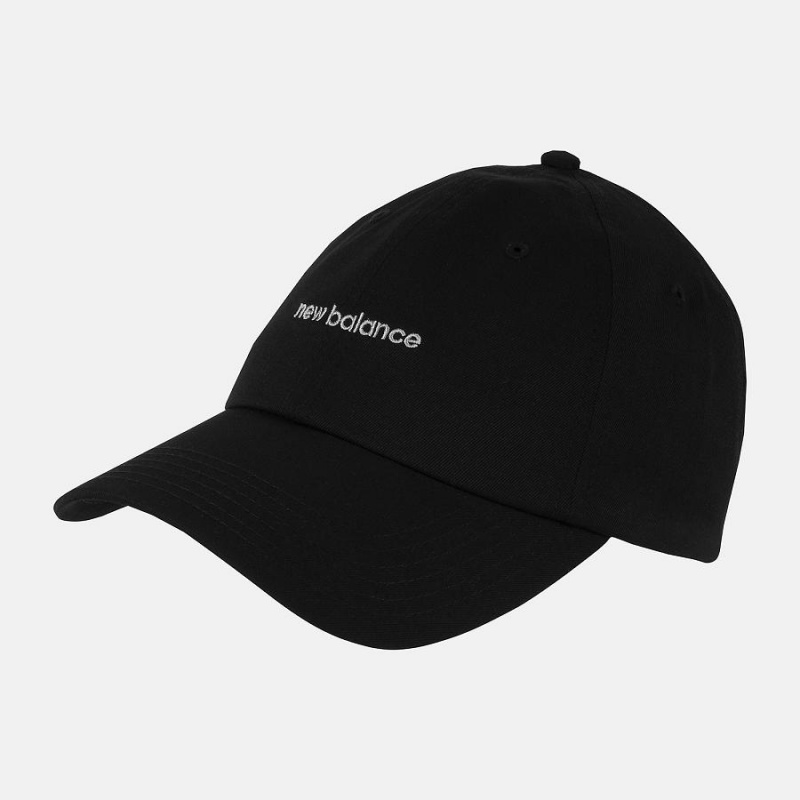 Sombreros New Balance NB Linear Logo Hombre Negras | EC 1228OR