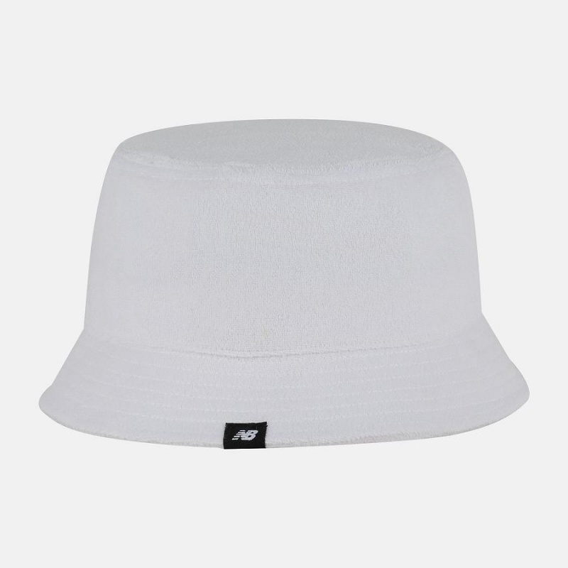 Sombreros New Balance Terry Lifestyle Bucket Hombre Creme | EC 1244NB