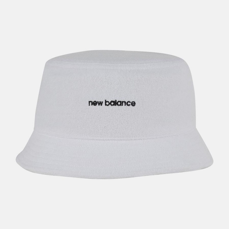 Sombreros New Balance Terry Lifestyle Bucket Hombre Creme | EC 1244NB