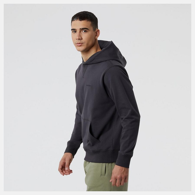 Sudadera con Capucha New Balance Athletics Nature State Hombre Negras | EC 1308AP