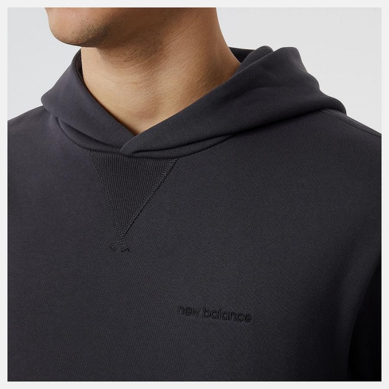 Sudadera con Capucha New Balance Athletics Nature State Hombre Negras | EC 1308AP