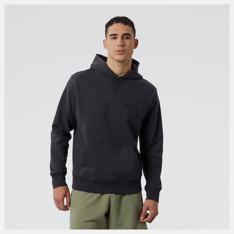 Sudadera con Capucha New Balance Athletics Nature State Hombre Negras | EC 1308AP