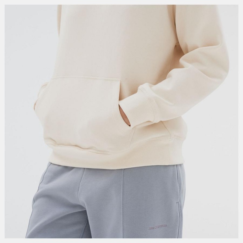 Sudadera con Capucha New Balance Athletics Nature State French Terry Mujer Blancas | EC 2059IS