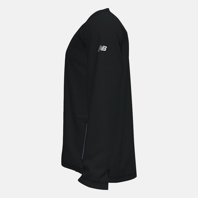 Sudadera con Capucha New Balance Baseball Pullover 2.0(Boston College) Hombre Negras | EC 1313HK