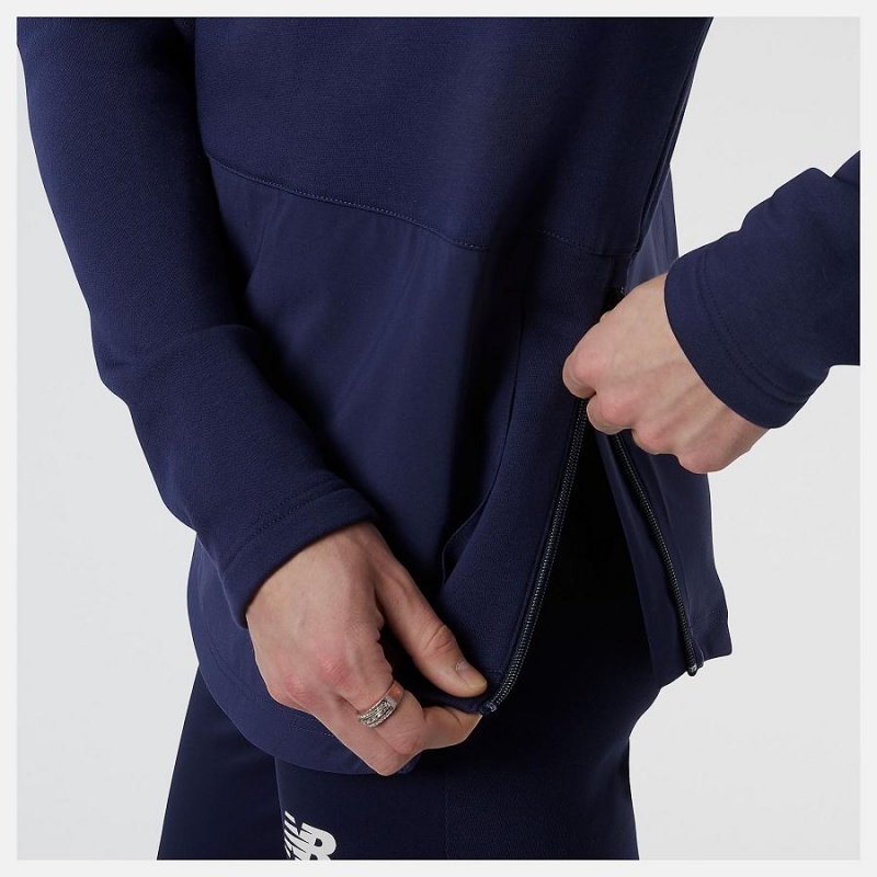 Sudadera con Capucha New Balance FC Porto Overhead Hoody Hombre Negras | EC 1322NB