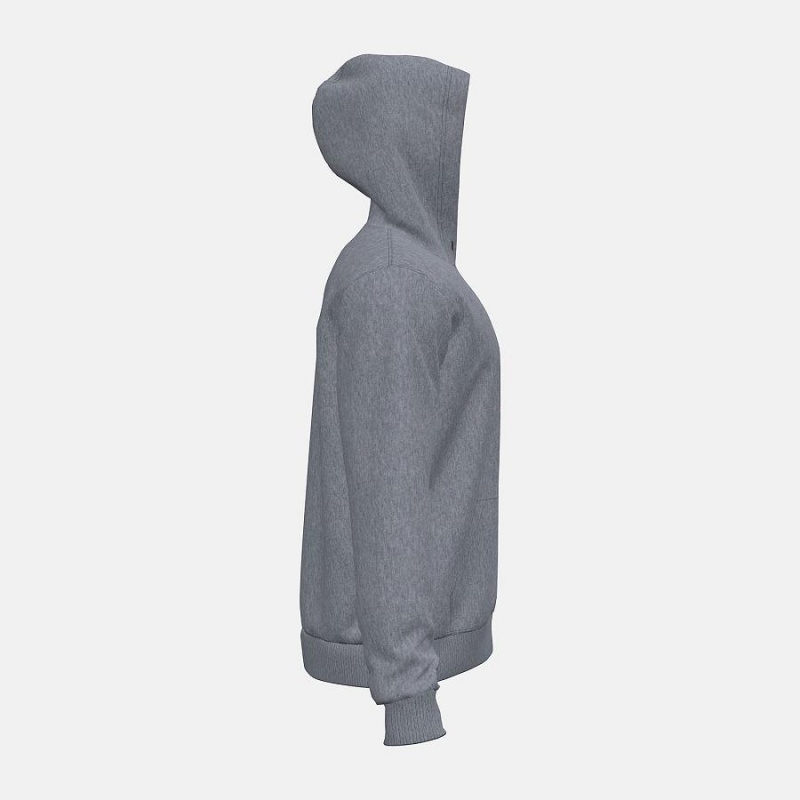 Sudadera con Capucha New Balance Fleece (Boston College) Hombre Gris Oscuro | EC 1324QZ