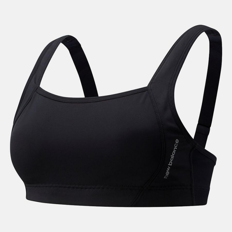 Sujetador Deportivo New Balance Breakthrough Mujer Negras | EC 2162UT