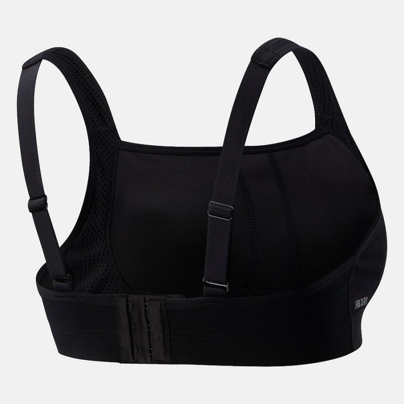 Sujetador Deportivo New Balance Breakthrough Mujer Negras | EC 2162UT