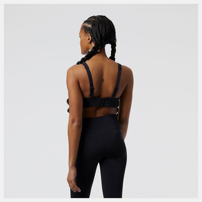 Sujetador Deportivo New Balance Breakthrough Mujer Negras | EC 2162UT