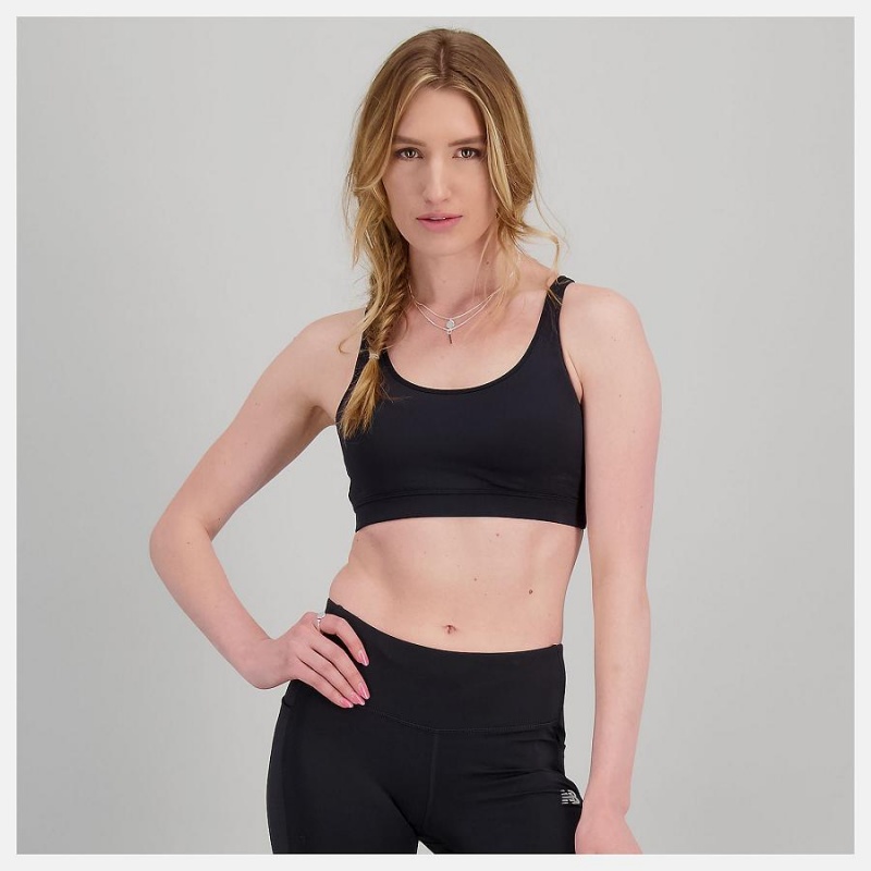 Sujetador Deportivo New Balance Hero 3.0 Mujer Negras | EC 2165PQ