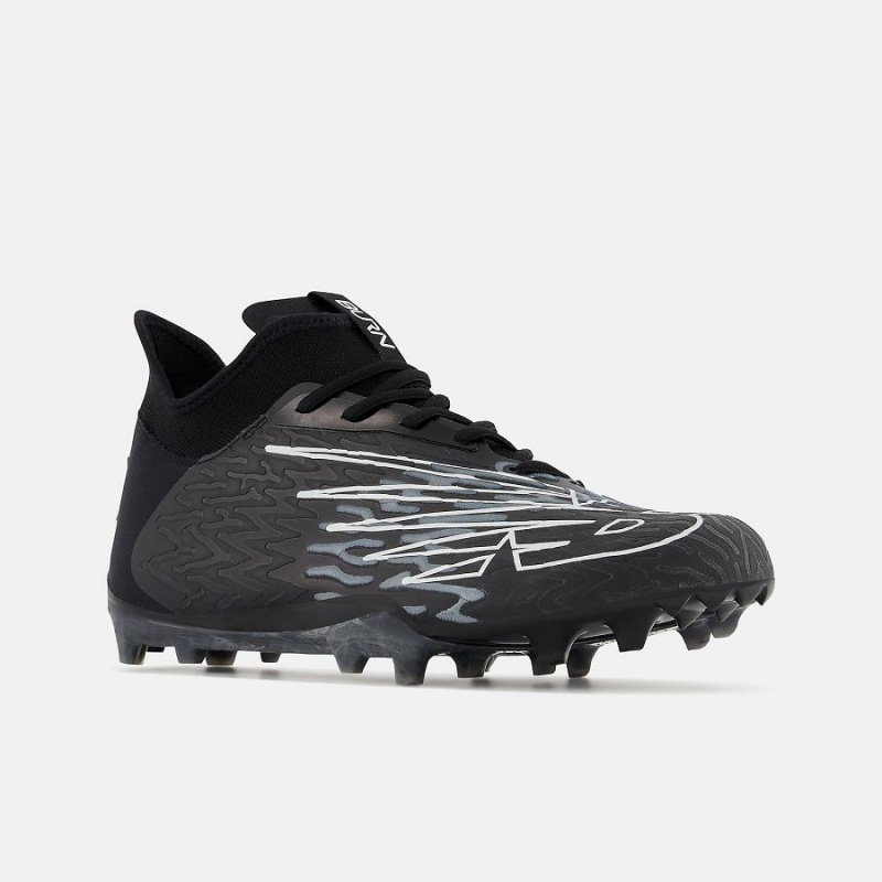 Tacos De Lacrosse New Balance BurnX3 Hombre Negras | EC 1877IS