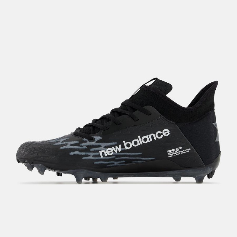 Tacos De Lacrosse New Balance BurnX3 Hombre Negras | EC 1877IS