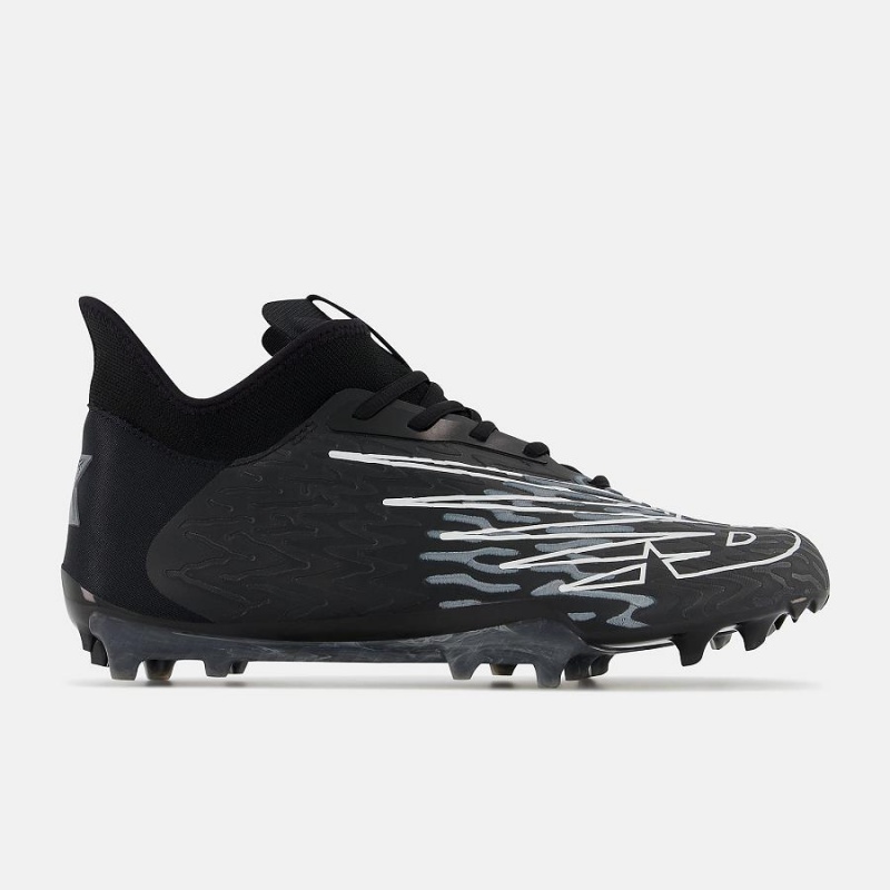 Tacos De Lacrosse New Balance BurnX3 Hombre Negras | EC 1877IS
