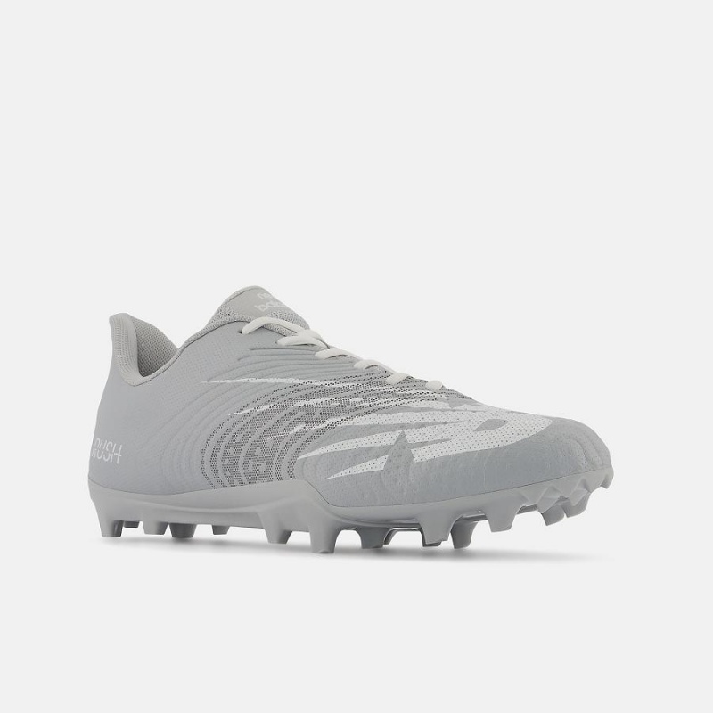 Tacos De Lacrosse New Balance RushV3 Low Hombre Gris Claro | EC 1879PQ