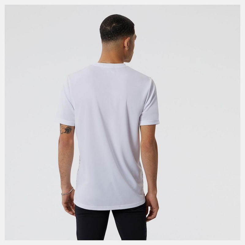 Tops New Balance AS Roma Lightweight Hombre Blancas | EC 1472LH