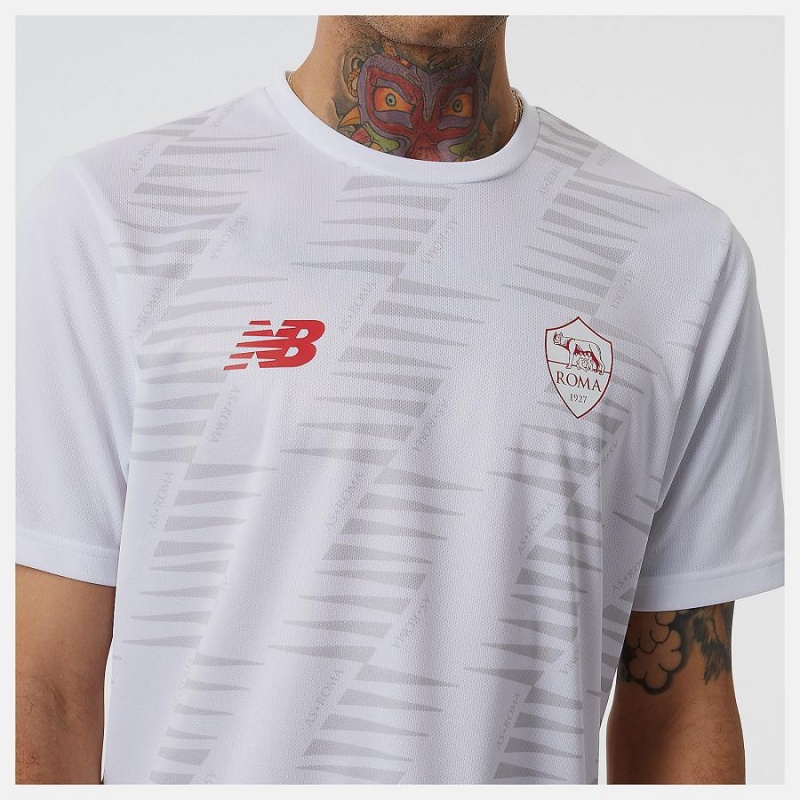 Tops New Balance AS Roma Lightweight Hombre Blancas | EC 1472LH