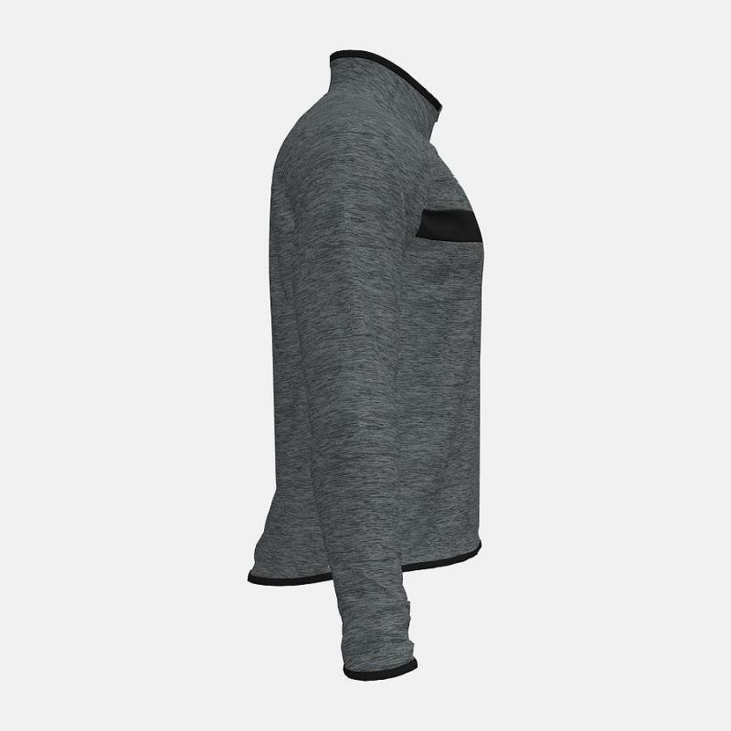 Tops New Balance Athletics Half Zip(Boston College) Hombre Gris Oscuro | EC 1480QZ