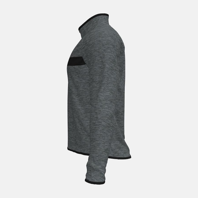 Tops New Balance Athletics Half Zip(Boston College) Hombre Gris Oscuro | EC 1480QZ