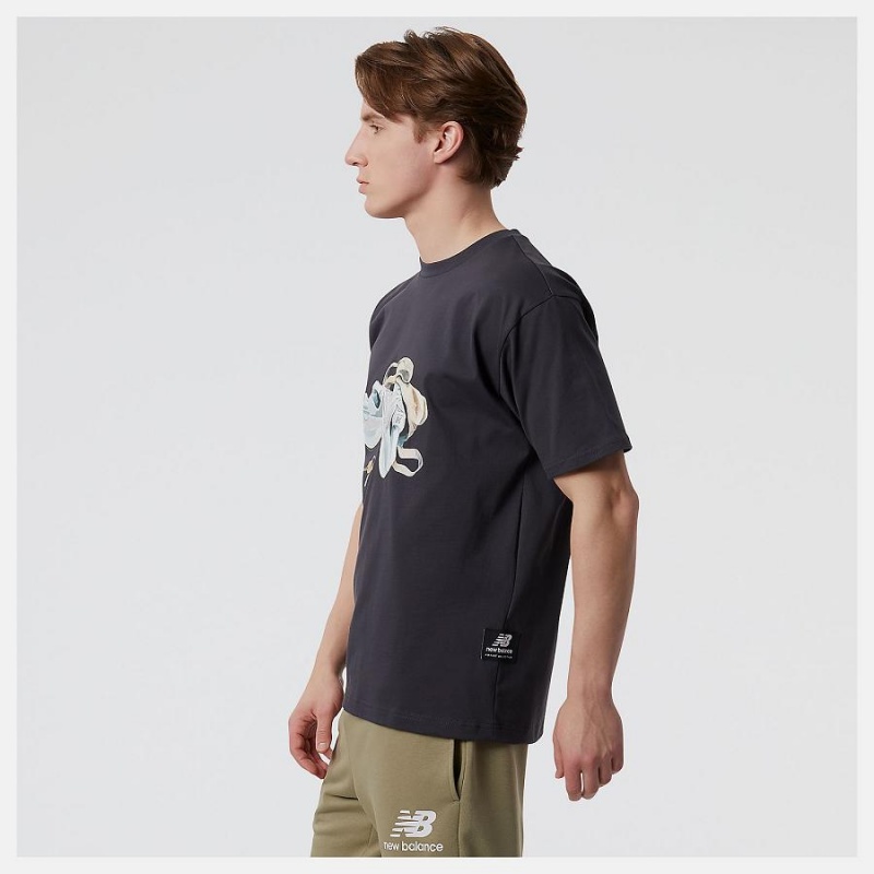 Tops New Balance Athletics Jacob Rochester Tote Hombre Negras | EC 1483RW