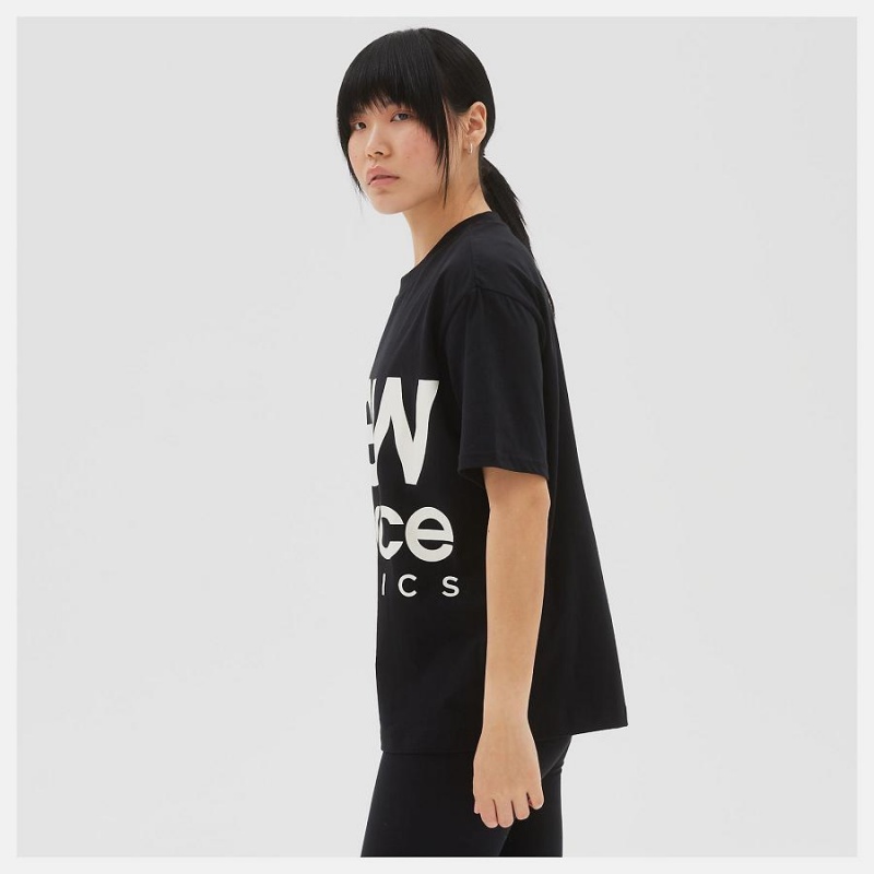 Tops New Balance Athletics Unisex Out of Bounds Hombre Negras Blancas | EC 1491SO