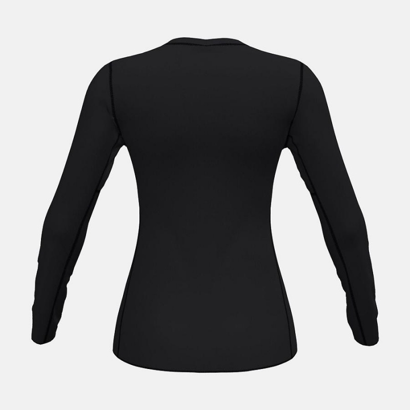 Tops New Balance Baselayer Long Sleeve Mujer Negras | EC 2258NB