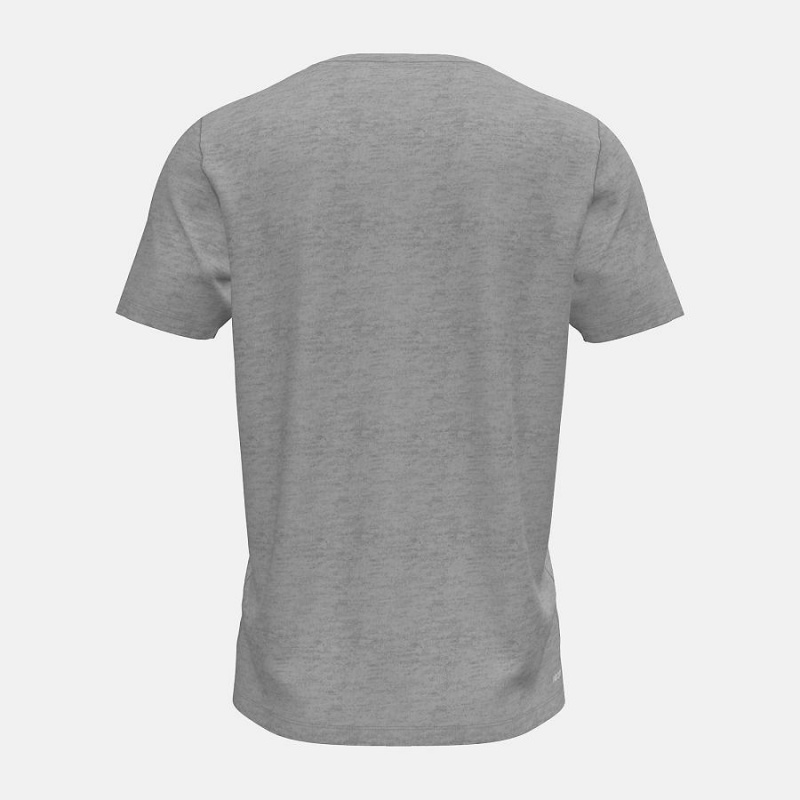 Tops New Balance Heathertech Hombre Gris | EC 1515PQ