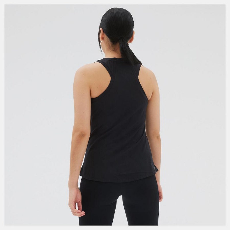 Tops New Balance Q Speed Jacquard Tank Mujer Negras | EC 2233MA