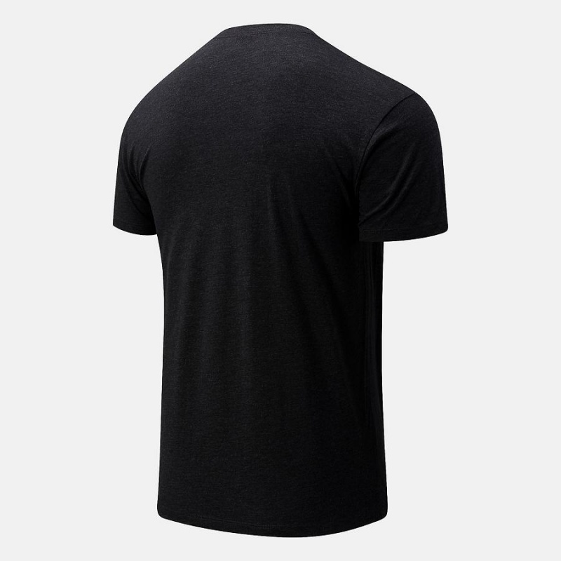 Tops New Balance RFL Estampadas Sleeve Hombre Negras | EC 1565IS