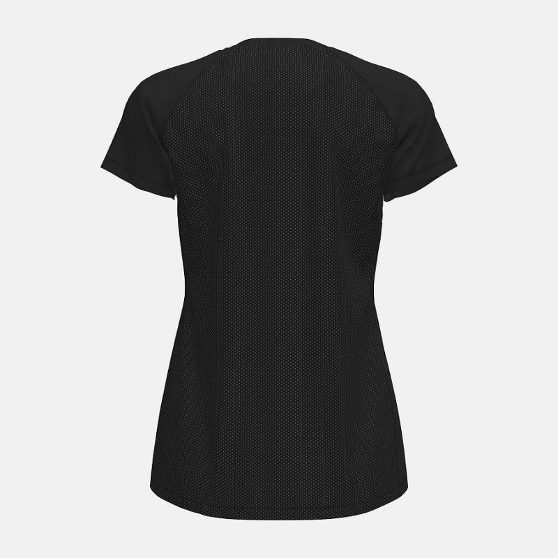 Tops New Balance Raglan Tech(Boston College) Mujer Negras | EC 2260QZ