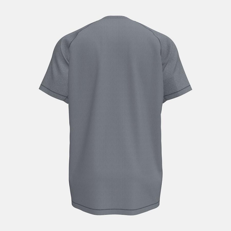 Tops New Balance Raglan Tech(Boston College) Hombre Plateadas | EC 1562TV