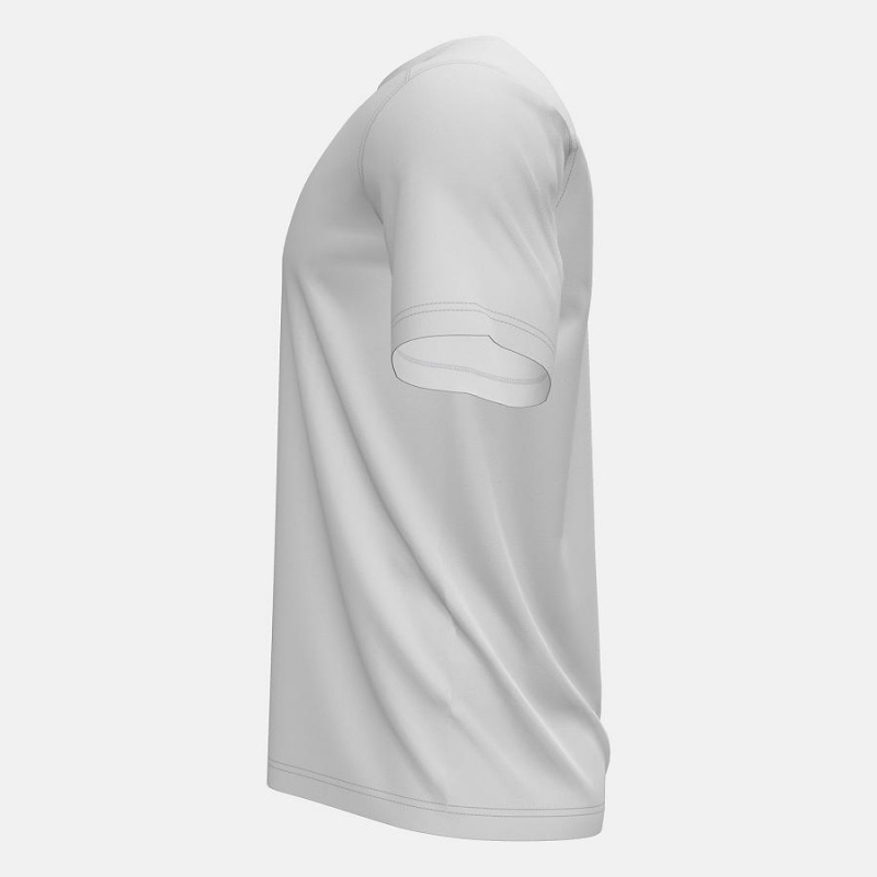 Tops New Balance Short Sleeve Tech(Boston College) Hombre Blancas | EC 1577ZG