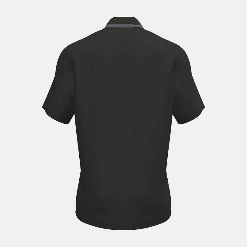 Tops New Balance Team Rally Polo(Boston College) Hombre Negras | EC 1580VD