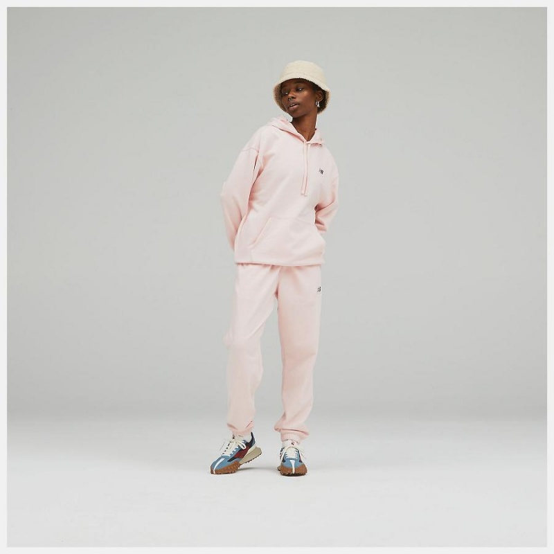 Tops New Balance Uni-ssentials French Terry Mujer Rosas | EC 2255CE