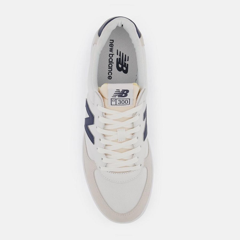 Zapatillas Lifestyle New Balance 300 Court Hombre Blancas | EC 1635MA