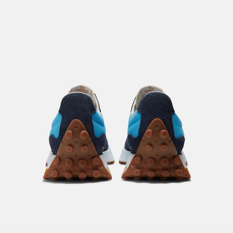 Zapatillas Lifestyle New Balance 327 Hombre Azules | EC 1613RW