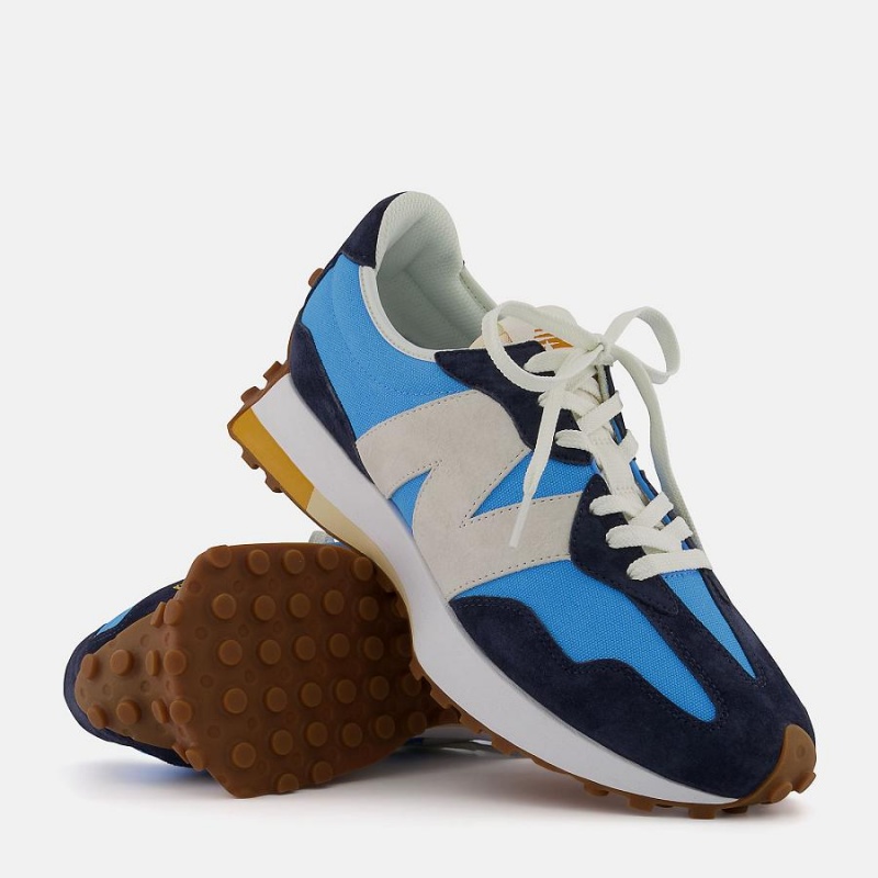 Zapatillas Lifestyle New Balance 327 Hombre Azules | EC 1613RW