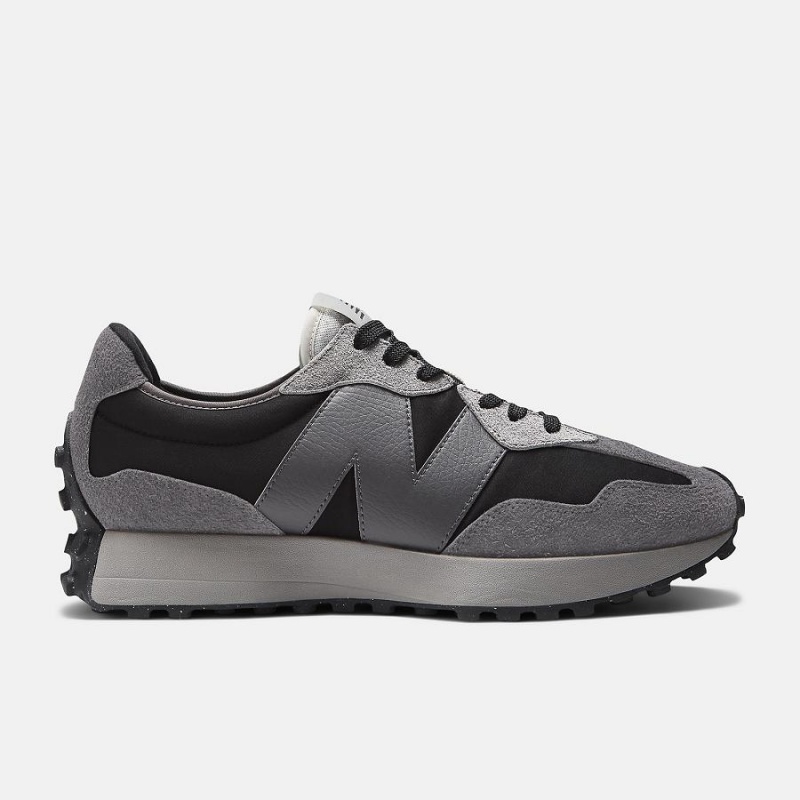 Zapatillas Lifestyle New Balance 327 Hombre Negras | EC 1612EX